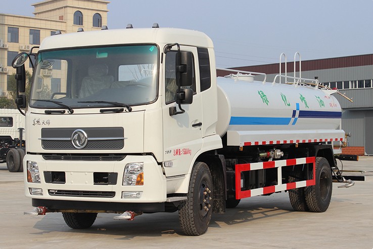 10方灑水車租賃價格_10噸東風天錦綠化灑水車價格2