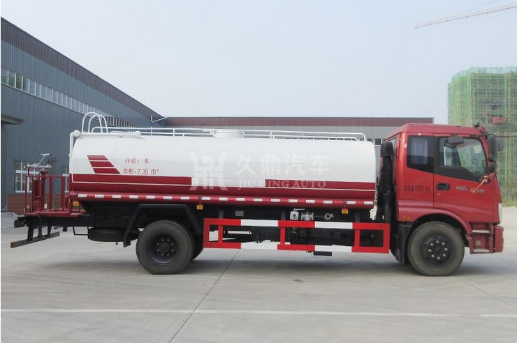 10噸灑水車廠家_10噸福田奧鈴綠化灑水車廠家價(jià)格3