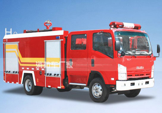 3噸五十鈴700P水罐消防車價(jià)格4