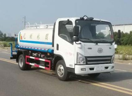 解放5噸綠化灑水車廠家價格3