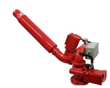 電控泡沫、水兩用消防炮4