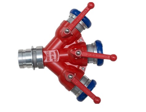 消防車二分水器_消防車三分水器-消防車配件4