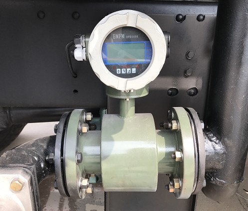 管道污水電磁流量計_酸堿液體一體式顯示電磁流量計-灑水車配件4