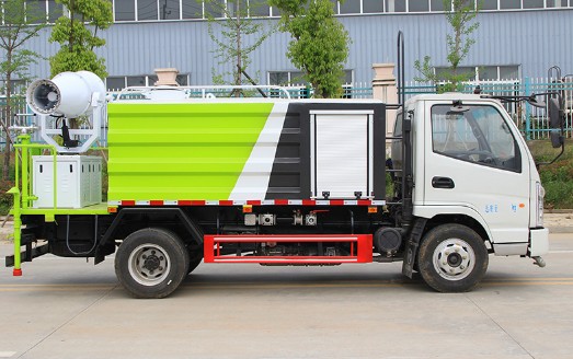 多功能抑塵車是什么_國六凱馬藍牌5噸抑塵車廠家價格4
