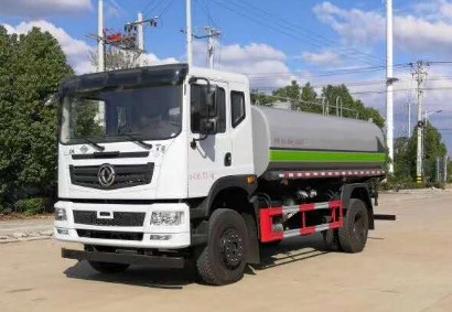 國六東風14噸天然氣灑水車圖片 國六東風14噸天然氣灑水車圖片