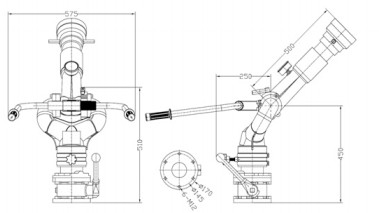 國六東風多利卡5方消防灑水車消防炮結構圖片 國六東風多利卡5方消防灑水車消防炮結構圖片