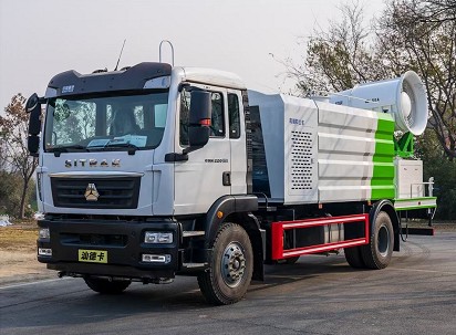 國六重汽汕德卡12方多功能抑塵車圖片 國六重汽汕德卡12方多功能抑塵車圖片