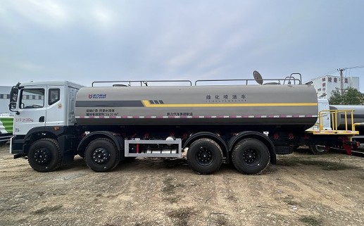 25噸灑水車價(jià)格_東風(fēng)華神T5前四后八25方灑水車_凱力風(fēng)牌KLF5310GPSE6型綠化噴灑車5