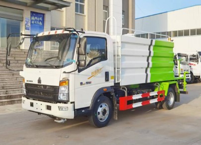 重汽豪沃7方藍(lán)牌灑水車 重汽豪沃7方藍(lán)牌灑水車